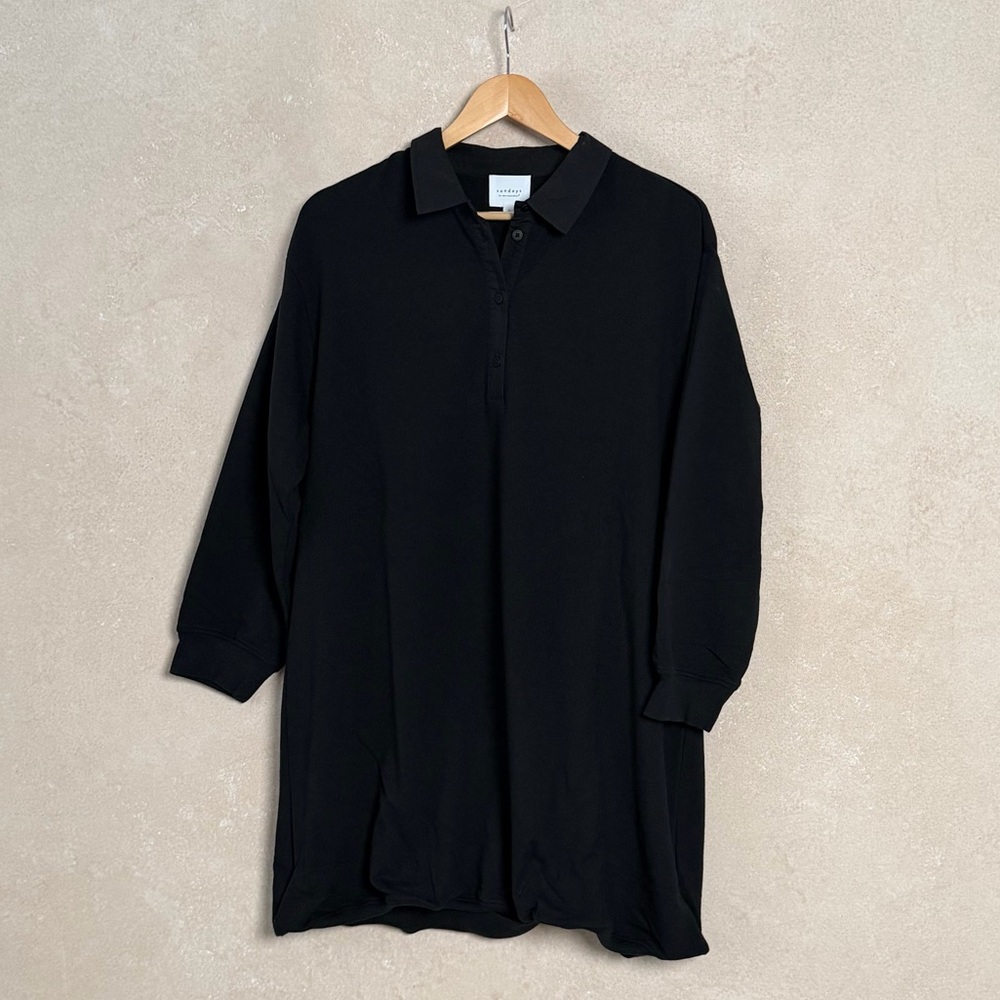 Anthropologie Sundays Long-Sleeve Mini Dress, Size L